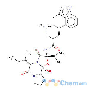CAS No:25447-66-9 Ergotaman-3',6',18-trione,9,10-dihydro-12'-hydroxy-2'-(1-methylethyl)-5'-(2-methylpropyl)-, (5'a,10a)-