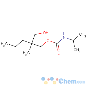 CAS No:25462-17-3 [2-(hydroxymethyl)-2-methylpentyl] N-propan-2-ylcarbamate