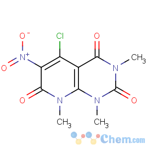 CAS No:254753-80-5 Pyrido[2,3-d]pyrimidine-2,4,7(1H,3H,8H)-trione,5-chloro-1,3,8-trimethyl-6-nitro-