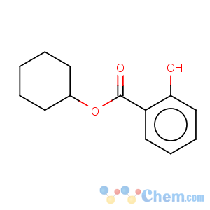 CAS No:25485-88-5 Benzoic acid,2-hydroxy-, cyclohexyl ester
