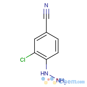 CAS No:254880-25-6 3-chloro-4-hydrazinylbenzonitrile