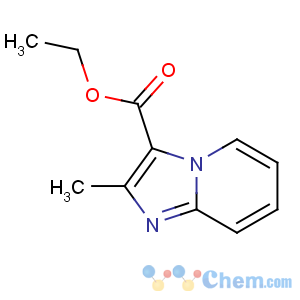 CAS No:2549-19-1 ethyl 2-methylimidazo[1,2-a]pyridine-3-carboxylate