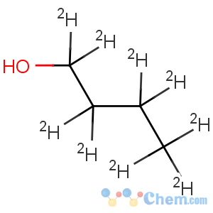 CAS No:25493-17-8 1-Butan-1,1,2,2,3,3,4,4,4-d9-ol(9CI)