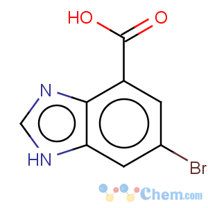 CAS No:255064-08-5 1H-Benzimidazole-7-carboxylicacid, 5-bromo-
