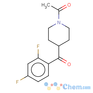 CAS No:25519-77-1 Ethanone,1-[4-(4-fluorobenzoyl)-1-piperidinyl]-