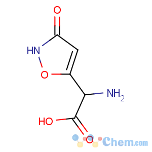 CAS No:2552-55-8 2-amino-2-(3-oxo-1,2-oxazol-5-yl)acetic acid