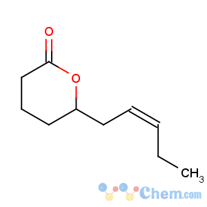 CAS No:25524-95-2 2H-Pyran-2-one,tetrahydro-6-(2Z)-2-penten-1-yl-