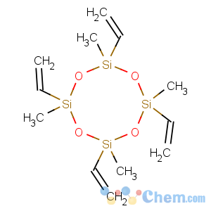 CAS No:2554-06-5 2,4,6,8-tetrakis(ethenyl)-2,4,6,8-tetramethyl-1,3,5,7,2,4,6,<br />8-tetraoxatetrasilocane