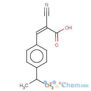 CAS No:25554-21-6 2-Propenoic acid,2-cyano-3-[4-(1-methylethyl)phenyl]-