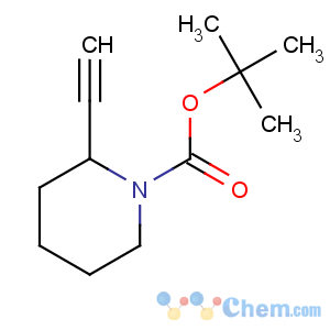 CAS No:255864-58-5 tert-butyl 2-ethynylpiperidine-1-carboxylate
