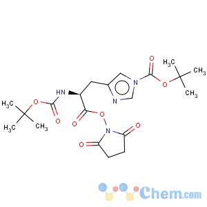 CAS No:25616-02-8 Boc-His(1-Boc)-OSu