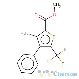 CAS No:256353-38-5 2-Thiophenecarboxylicacid, 3-amino-4-phenyl-5-(trifluoromethyl)-, methyl ester