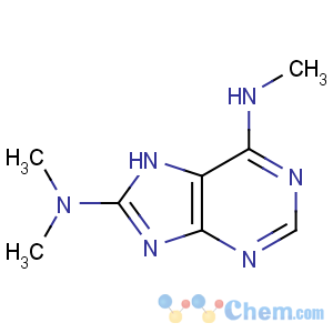 CAS No:25640-14-6 6-N,8-N,8-N-trimethyl-7H-purine-6,8-diamine