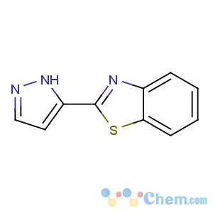 CAS No:256414-72-9 2-(1H-pyrazol-5-yl)-1,3-benzothiazole