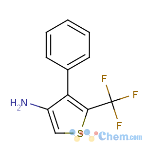 CAS No:256427-77-7 4-phenyl-5-(trifluoromethyl)thiophen-3-amine