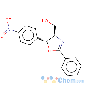 CAS No:256475-85-1 4-Oxazolemethanol,4,5-dihydro-5-(4-nitrophenyl)-2-phenyl-, (4R,5R)-