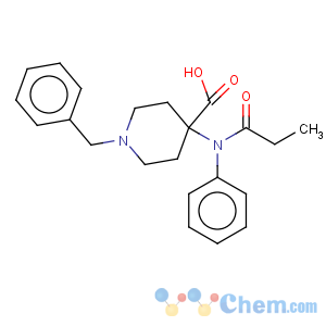 CAS No:256507-84-3 4-Piperidinecarboxylicacid, 4-[(1-oxopropyl)phenylamino]-1-(phenylmethyl)-