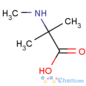 CAS No:2566-34-9 2-methyl-2-(methylamino)propanoic acid