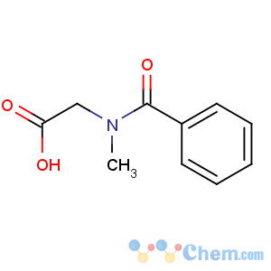 CAS No:2568-34-5 2-[benzoyl(methyl)amino]acetic acid