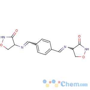 CAS No:25683-71-0 4-[[4-[(3-oxo-1,<br />2-oxazolidin-4-yl)iminomethyl]phenyl]methylideneamino]-1,<br />2-oxazolidin-3-one