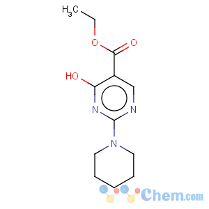 CAS No:25693-43-0 ethyl 4-hydroxy-2-(piperidin-1-yl)pyrimidine-5-carboxylate