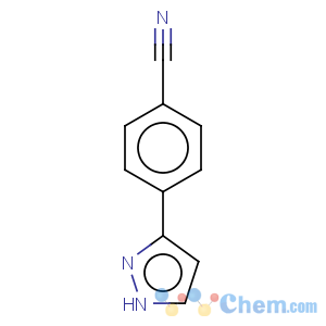 CAS No:25699-83-6 4-(1H-Pyrazol-3-yl)benzonitrile