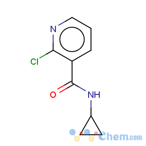 CAS No:25764-78-7 3-Pyridinecarboxamide,2-chloro-N-cyclopropyl-