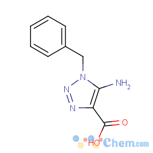 CAS No:25784-56-9 1H-1,2,3-Triazole-4-carboxylicacid, 5-amino-1-(phenylmethyl)-