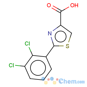 CAS No:257876-07-6 4-Thiazolecarboxylicacid, 2-(2,3-dichlorophenyl)-