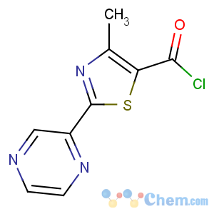 CAS No:257876-11-2 4-methyl-2-pyrazin-2-yl-1,3-thiazole-5-carbonyl chloride