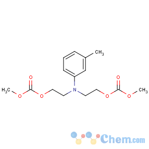 CAS No:25790-28-7 2-[N-(2-methoxycarbonyloxyethyl)-3-methylanilino]ethyl methyl carbonate