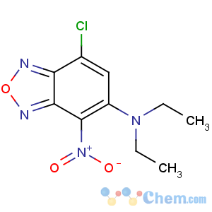 CAS No:257932-06-2 7-chloro-N,N-diethyl-4-nitro-2,1,3-benzoxadiazol-5-amine