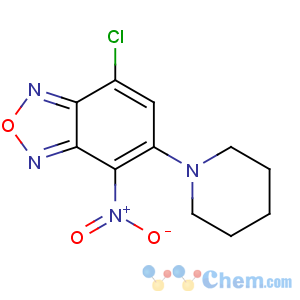 CAS No:257932-07-3 7-chloro-4-nitro-5-piperidin-1-yl-2,1,3-benzoxadiazole