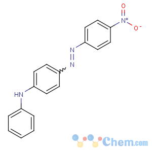 CAS No:2581-69-3 4-[(4-nitrophenyl)diazenyl]-N-phenylaniline