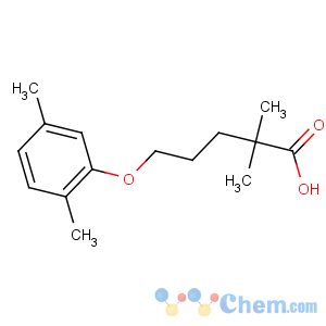 CAS No:25812-30-0 5-(2,5-dimethylphenoxy)-2,2-dimethylpentanoic acid