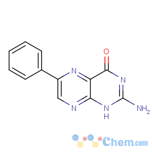 CAS No:25846-86-0 2-amino-6-phenyl-1H-pteridin-4-one