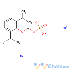 CAS No:258516-87-9 Methanol,1-[2,6-bis(1-methylethyl)phenoxy]-, 1-(dihydrogen phosphate), sodium salt (1:2)