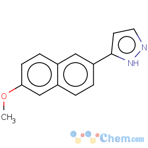 CAS No:258518-56-8 1H-Pyrazole,3-(6-methoxy-2-naphthalenyl)-