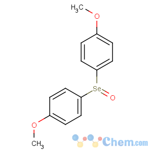 CAS No:25862-14-0 1-methoxy-4-(4-methoxyphenyl)seleninylbenzene