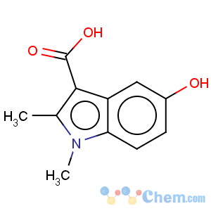 CAS No:25888-01-1 5-HYDROXY-1,2-DIMETHYL-1H-INDOLE-3-CARBOXYLIC ACID