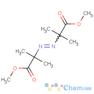 CAS No:2589-57-3 methyl<br />2-[(1-methoxy-2-methyl-1-oxopropan-2-yl)diazenyl]-2-methylpropanoate