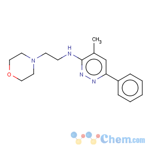 CAS No:25905-77-5 4-Morpholineethanamine,N-(4-methyl-6-phenyl-3-pyridazinyl)-