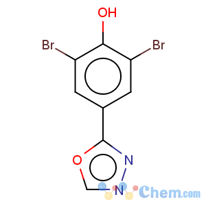 CAS No:259132-20-2 Phenol,2,6-dibromo-4-(1,3,4-oxadiazol-2-yl)-