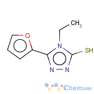 CAS No:259153-94-1 3H-1,2,4-Triazole-3-thione,4-ethyl-5-(2-furanyl)-2,4-dihydro-