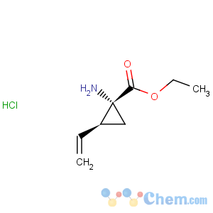 CAS No:259214-56-7 Cyclopropanecarboxylicacid, 1-amino-2-ethenyl-, ethyl ester, hydrochloride (1:1), (1R,2S)-