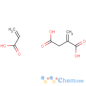 CAS No:25948-33-8 Succinic acid, methylene-, polymer with acrylic acid (8CI)