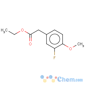 CAS No:259543-77-6 Benzeneacetic acid,3-fluoro-4-methoxy-, ethyl ester