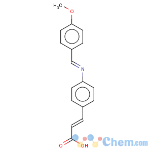CAS No:25959-50-6 2-Propenoic acid,3-[4-[[(4-methoxyphenyl)methylene]amino]phenyl]-