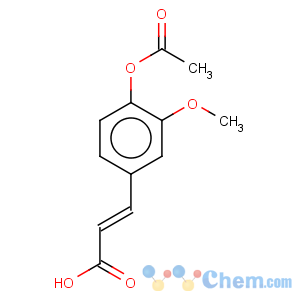 CAS No:2596-47-6 4-Acetoxy-3-methoxycinnamic acid