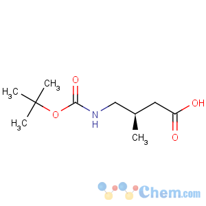 CAS No:259857-57-3 Butanoic acid,4-[[(1,1-dimethylethoxy)carbonyl]amino]-3-methyl-, (3R)-